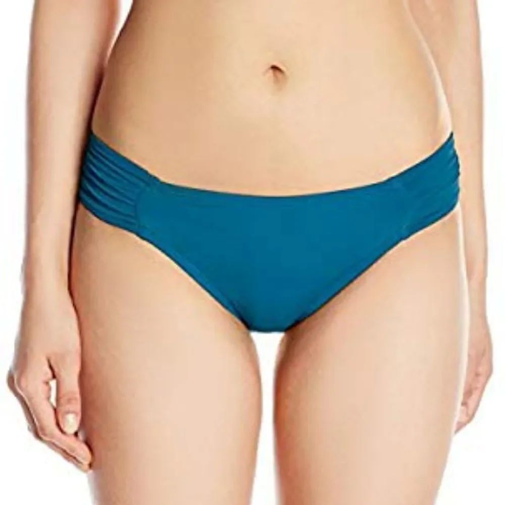 La Blanca Island Side Shirred Hipster sz 6